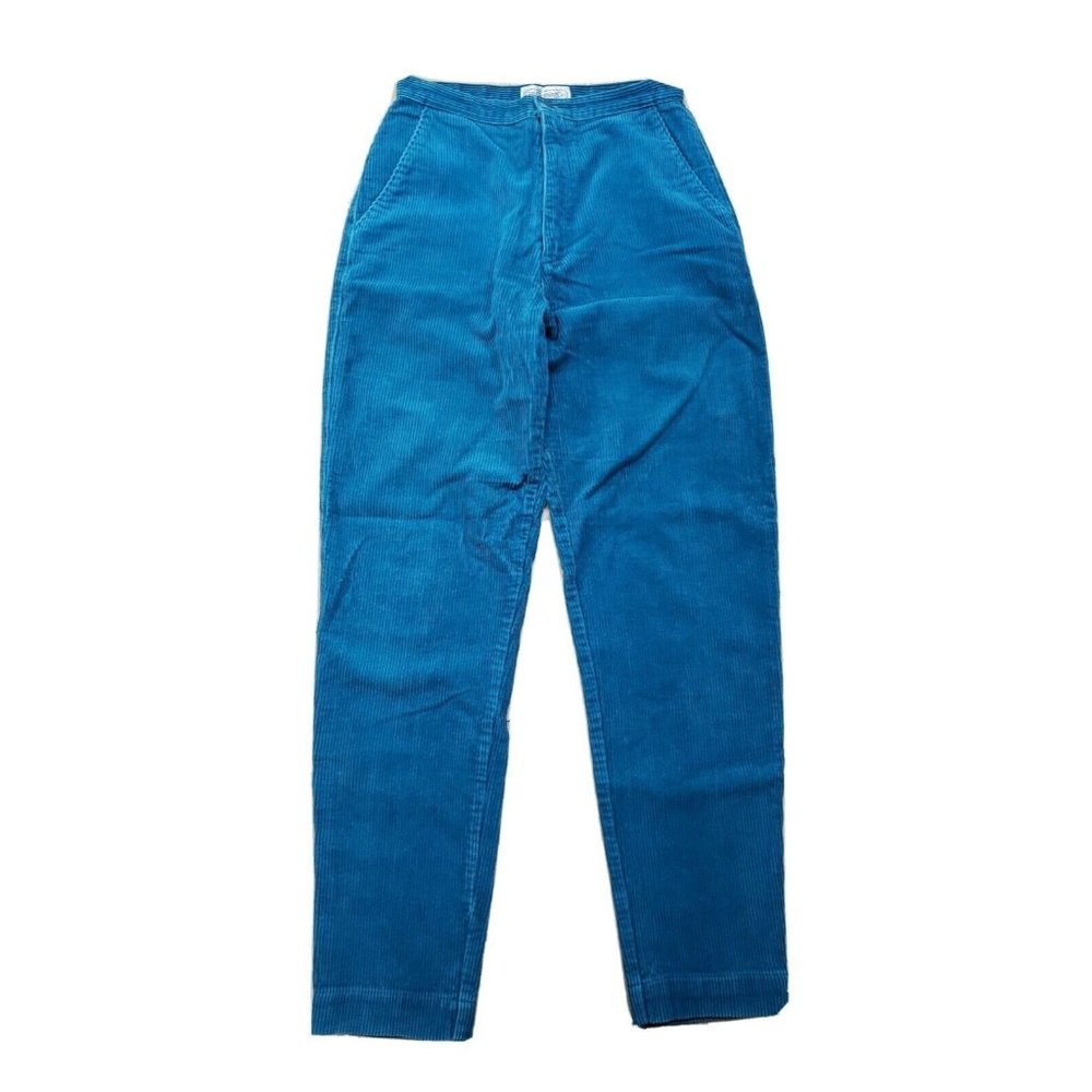 Ladies Corduroy Jeans 11/12 GAP Cords Teal Blue Pants Vintage Skate Surf Dogtown